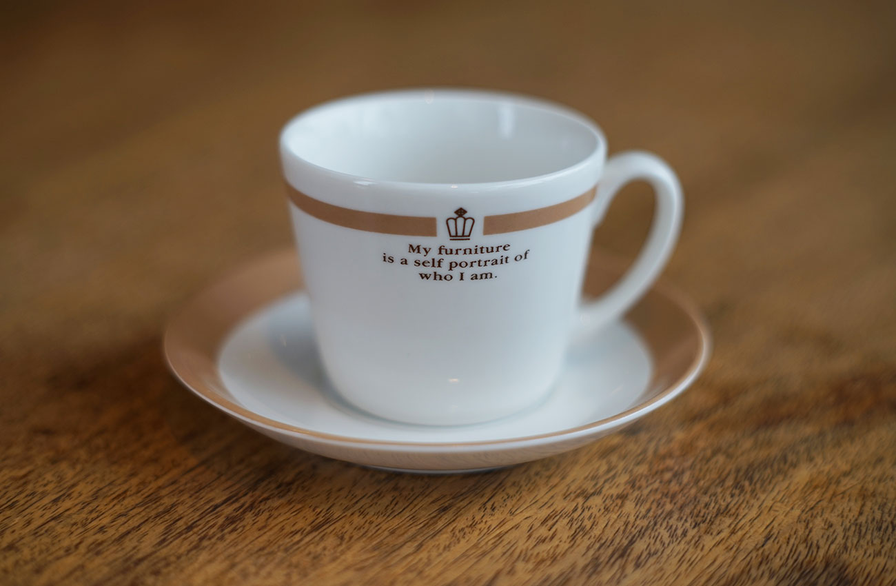 Cup & saucer｜さりげなくメッセージを伝えたい時もフィットする言葉。